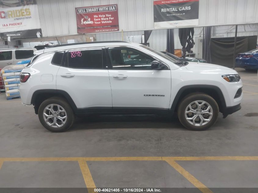 2024 Jeep Compass Latitude 4X4 VIN: 3C4NJDBN1RT118108 Lot: 40621405