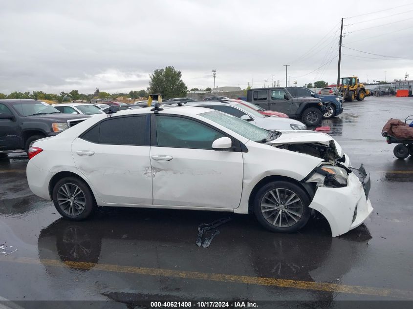 2016 Toyota Corolla Le Plus VIN: 2T1BURHE4GC630282 Lot: 40621408