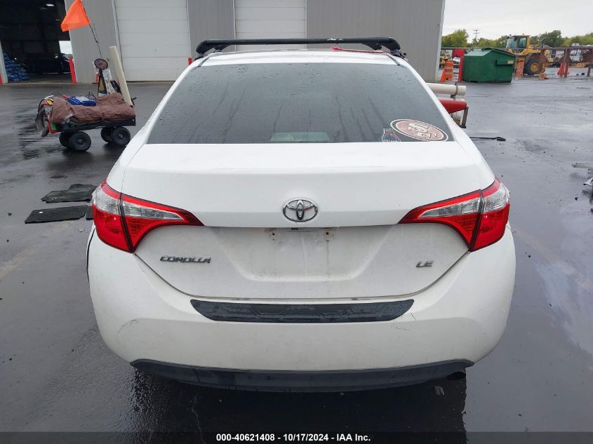 2016 Toyota Corolla Le Plus VIN: 2T1BURHE4GC630282 Lot: 40621408