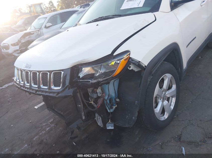 2018 Jeep Compass Latitude Fwd VIN: 3C4NJCBB1JT368436 Lot: 40621413