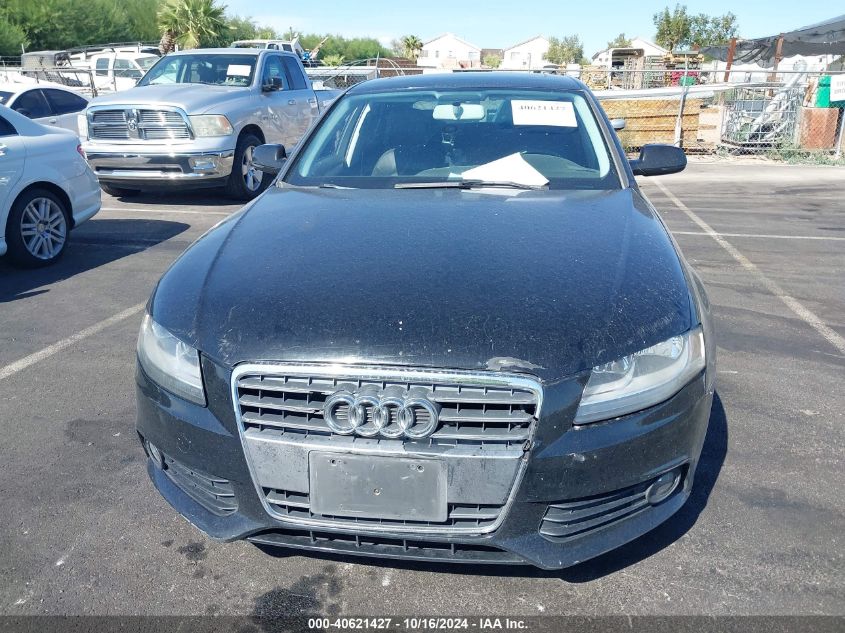 2011 Audi A4 2.0T Premium VIN: WAUAFAFLXBN045847 Lot: 40621427