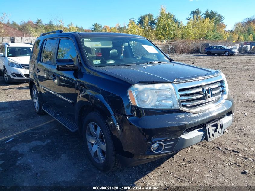 2014 Honda Pilot Touring VIN: 5FNYF4H93EB041632 Lot: 40621428