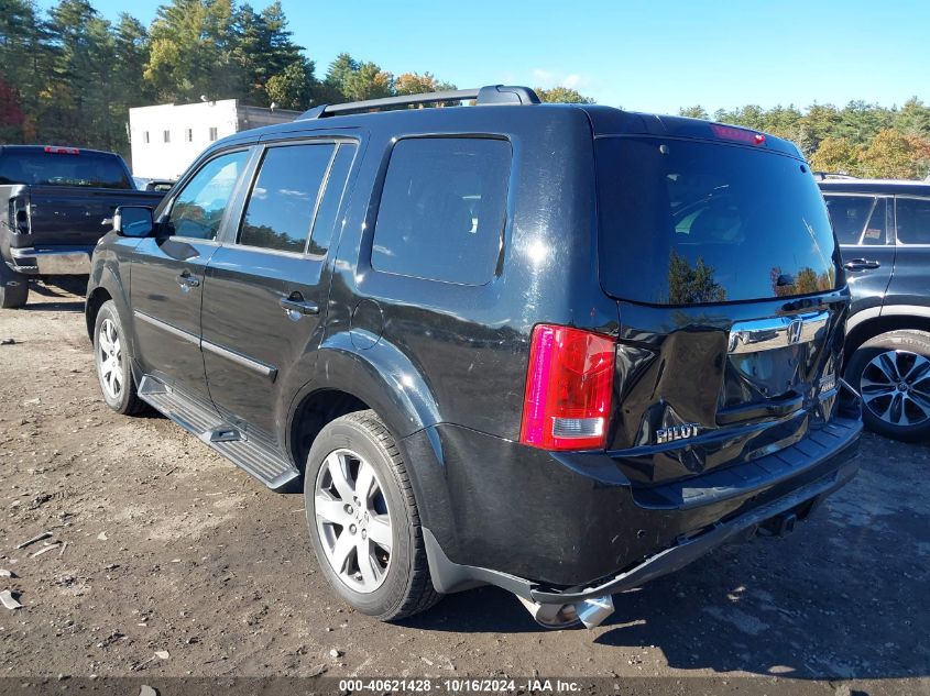 2014 Honda Pilot Touring VIN: 5FNYF4H93EB041632 Lot: 40621428