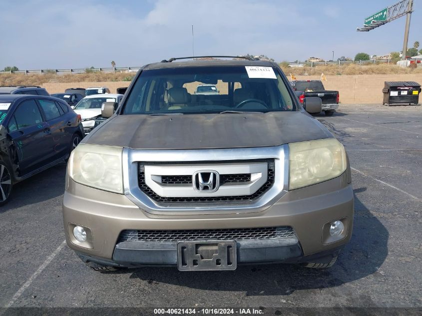 2011 Honda Pilot Ex-L VIN: 5FNYF3H53BB015972 Lot: 40621434