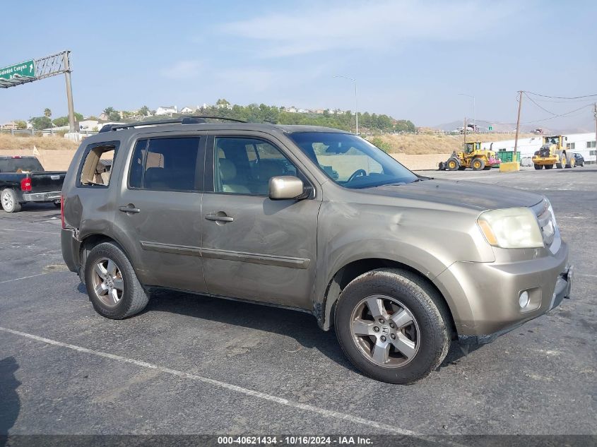 2011 Honda Pilot Ex-L VIN: 5FNYF3H53BB015972 Lot: 40621434