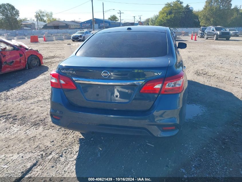 2017 Nissan Sentra Sv VIN: 3N1AB7AP2HL658875 Lot: 40621439