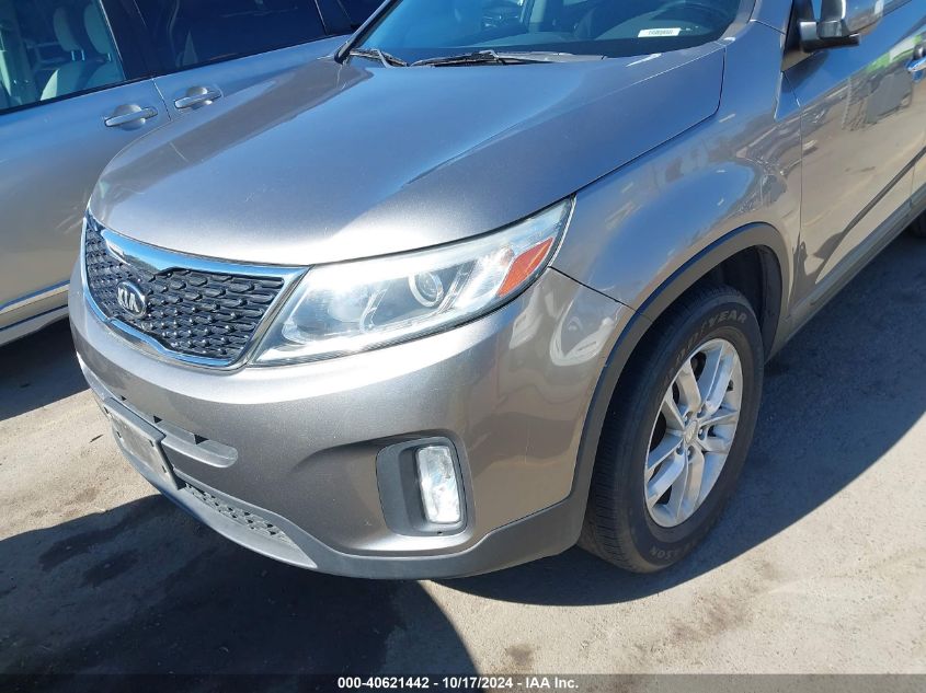 2015 Kia Sorento Lx VIN: 5XYKT4A64FG658014 Lot: 40621442