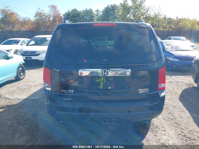 2011 Honda Pilot Touring VIN: 5FNYF4H95BB084316 Lot: 40621451