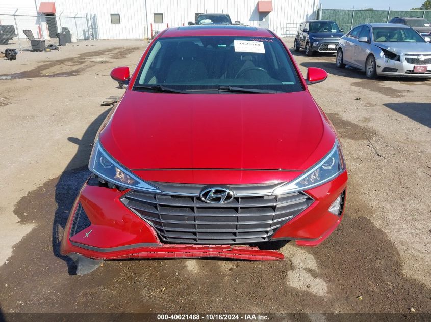 2019 Hyundai Elantra Value Edition VIN: KMHD84LF6KU850188 Lot: 40621468