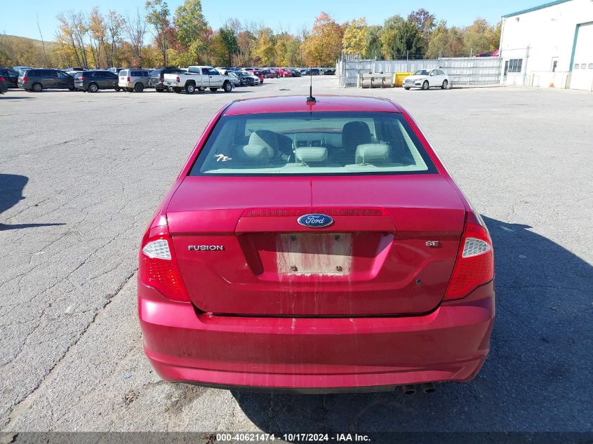 2010 Ford Fusion Se VIN: 3FAHP0HA9AR205285 Lot: 40621474