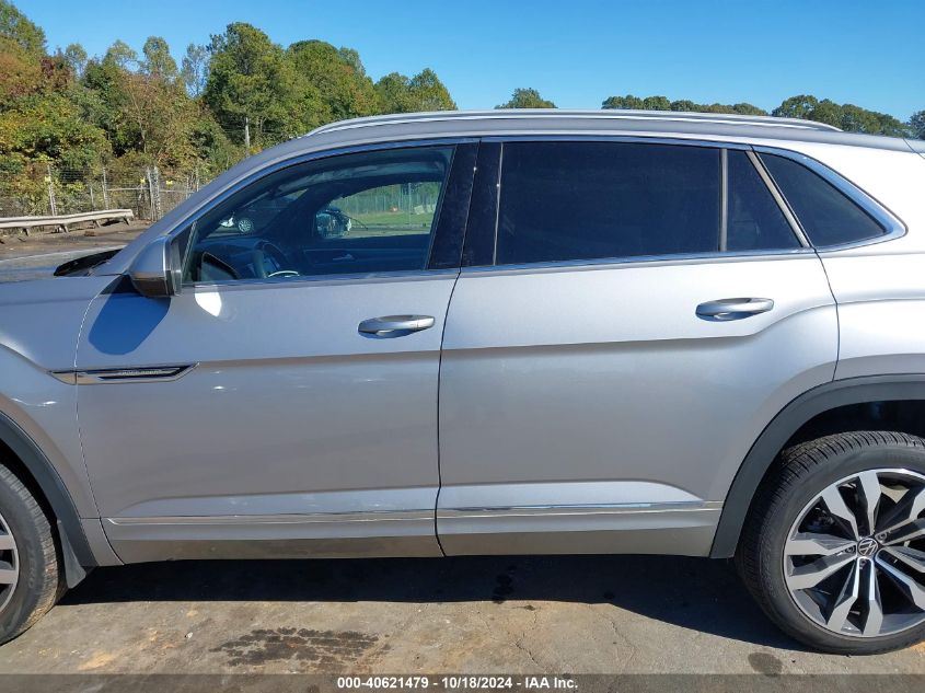 2021 Volkswagen Atlas Cross Sport 3.6L V6 Sel Premium R-Line VIN: 1V2FE2CA5MC235055 Lot: 40621479