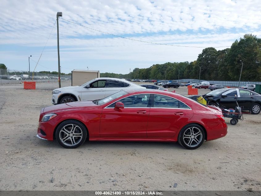 2016 Mercedes-Benz Cls 400 VIN: WDDLJ6FB2GA160705 Lot: 40621490