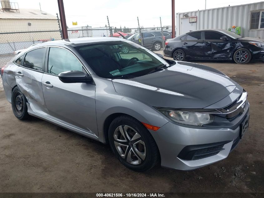 2018 Honda Civic Lx VIN: 2HGFC2F54JH584000 Lot: 40621506