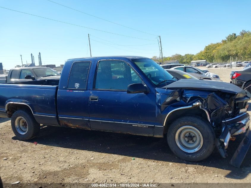 1998 GMC Sierra 1500 Sl Wideside VIN: 1GTEC19W4WE520210 Lot: 40621514