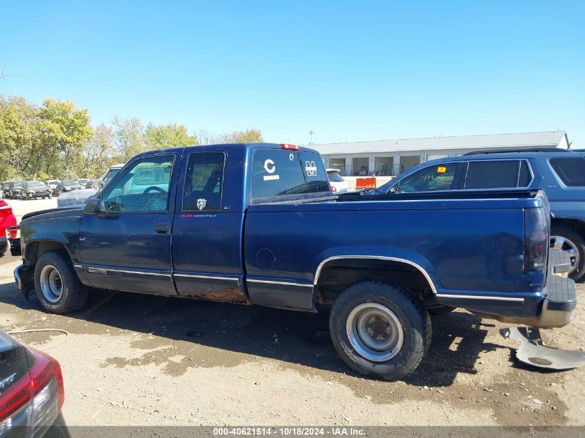 1998 GMC Sierra 1500 Sl Wideside VIN: 1GTEC19W4WE520210 Lot: 40621514