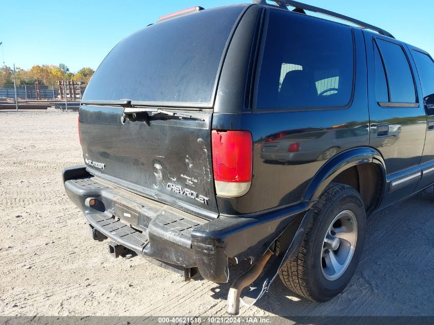 2000 Chevrolet Blazer Ls VIN: 1GNCS13WXYK163615 Lot: 40621518