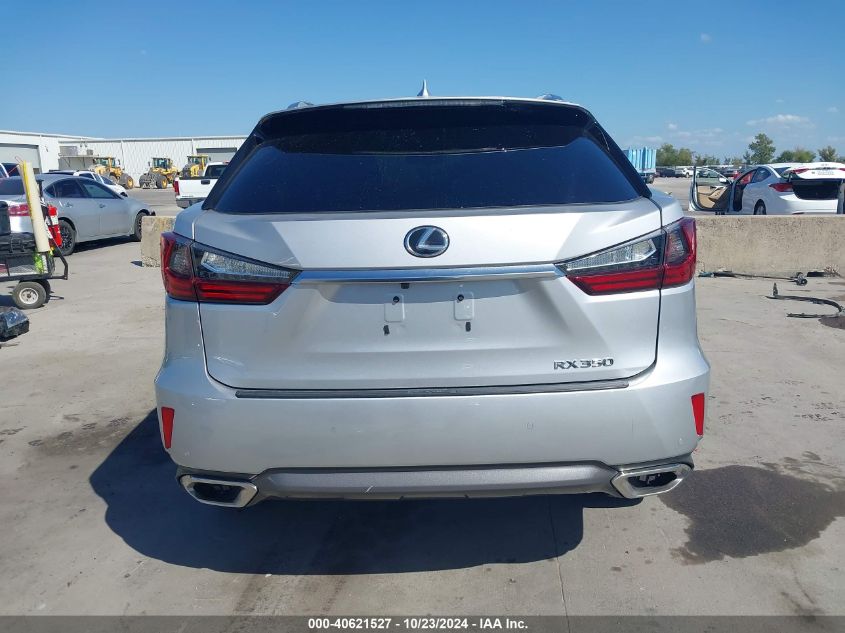 2017 Lexus Rx 350 VIN: 2T2ZZMCA8HC034581 Lot: 40621527