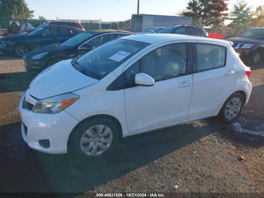 2014 Toyota Yaris L (Tmc/Cbu Plant) VIN: JTDKTUD38ED593988 Lot: 40621536