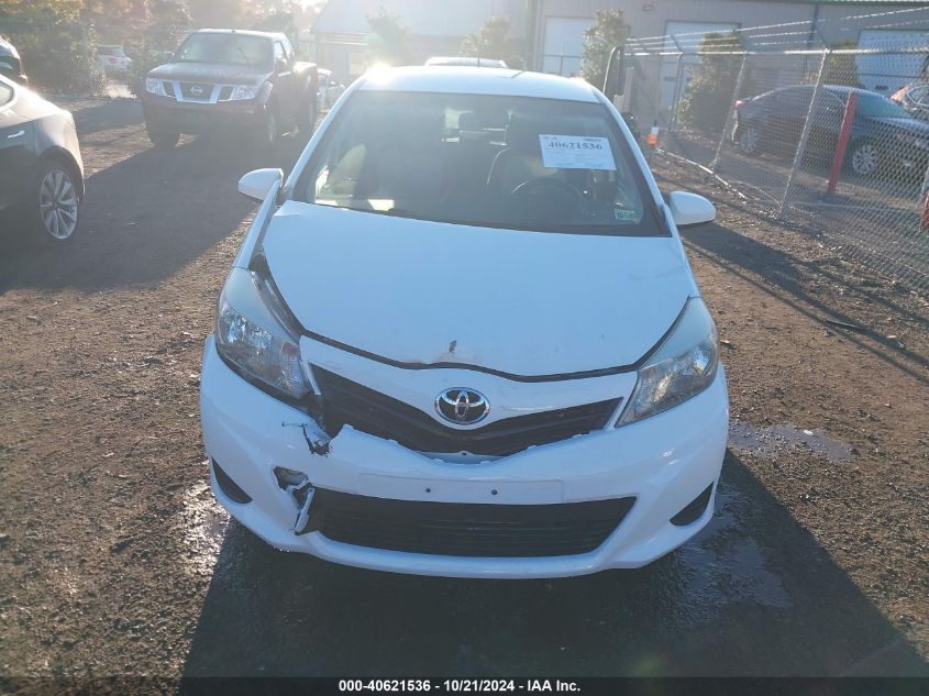 2014 Toyota Yaris L (Tmc/Cbu Plant) VIN: JTDKTUD38ED593988 Lot: 40621536