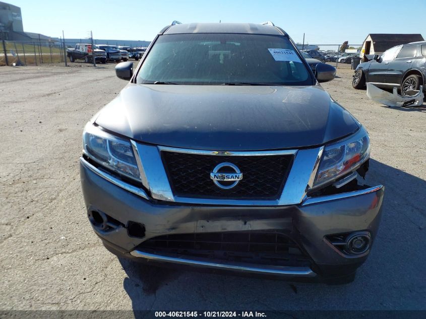 2016 Nissan Pathfinder S/Sv/Sl/Platinum VIN: 5N1AR2MM7GC666666 Lot: 40621545