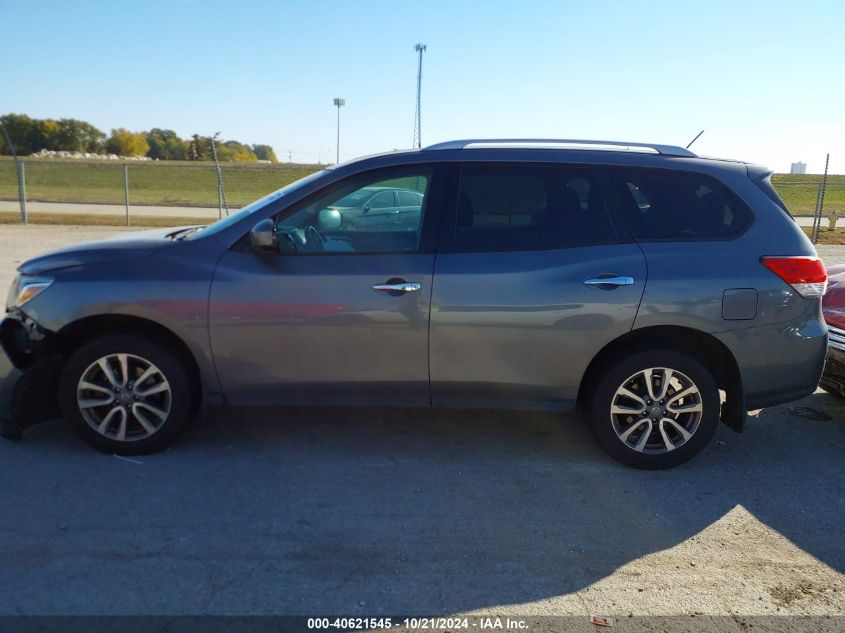 2016 Nissan Pathfinder S/Sv/Sl/Platinum VIN: 5N1AR2MM7GC666666 Lot: 40621545