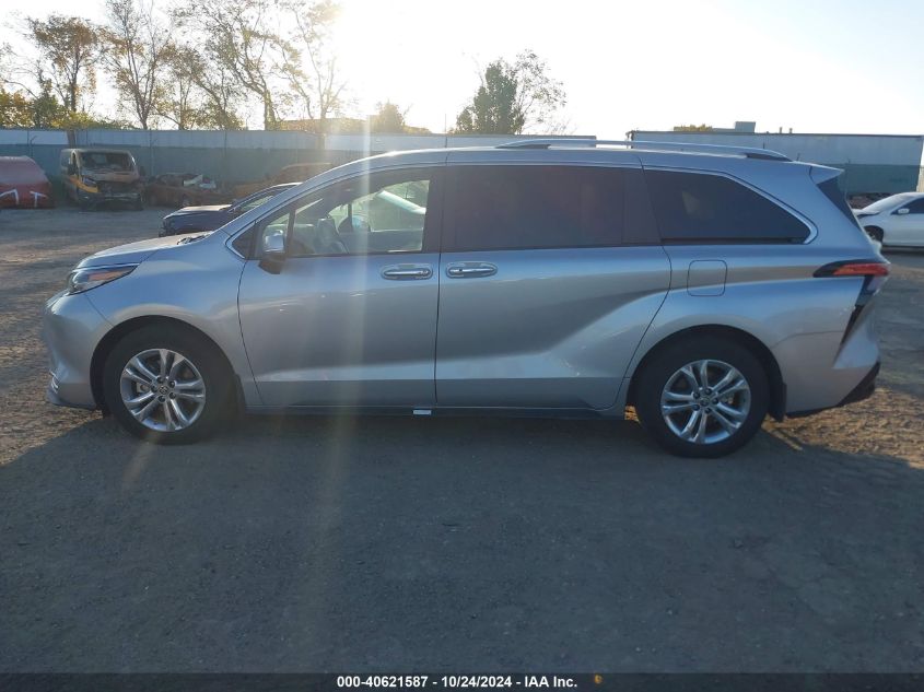 2023 Toyota Sienna Limited/Platinum VIN: 5TDESKFC6PS100107 Lot: 40621587