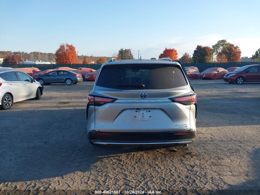 2023 Toyota Sienna Limited/Platinum VIN: 5TDESKFC6PS100107 Lot: 40621587