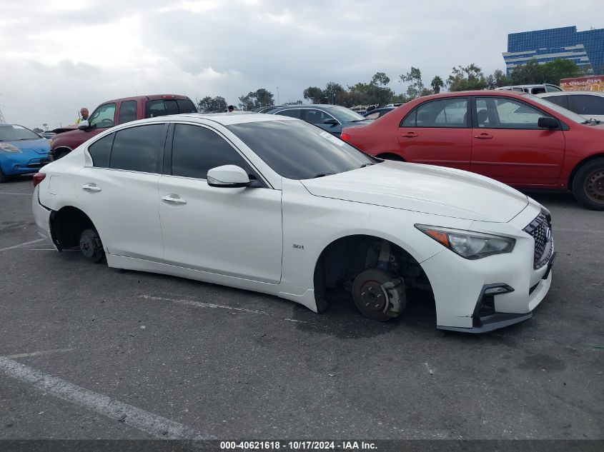 2018 Infiniti Q50 3.0T Sport VIN: JN1EV7AP2JM363487 Lot: 40621618