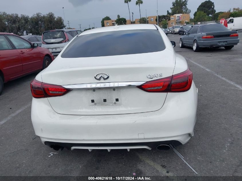 2018 Infiniti Q50 3.0T Sport VIN: JN1EV7AP2JM363487 Lot: 40621618