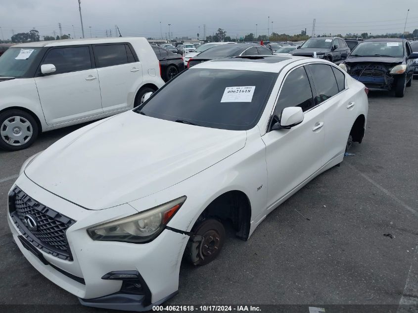 2018 Infiniti Q50 3.0T Sport VIN: JN1EV7AP2JM363487 Lot: 40621618