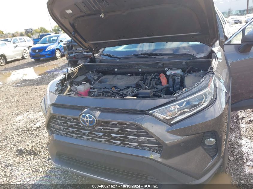 2020 Toyota Rav4 Hybrid Limited VIN: 2T3DWRFV5LW075056 Lot: 40621627