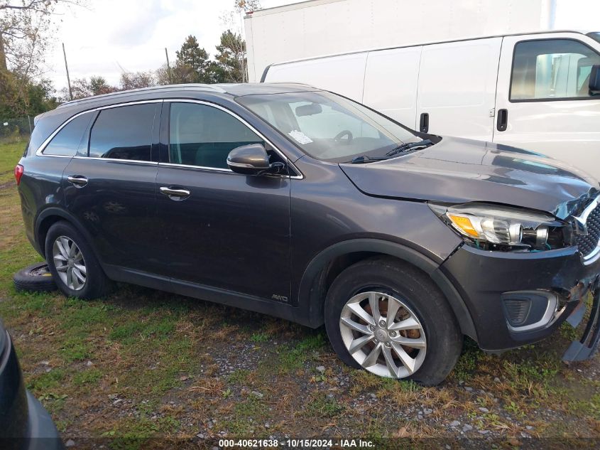 2016 Kia Sorento 2.4L Lx VIN: 5XYPGDA35GG054828 Lot: 40621638