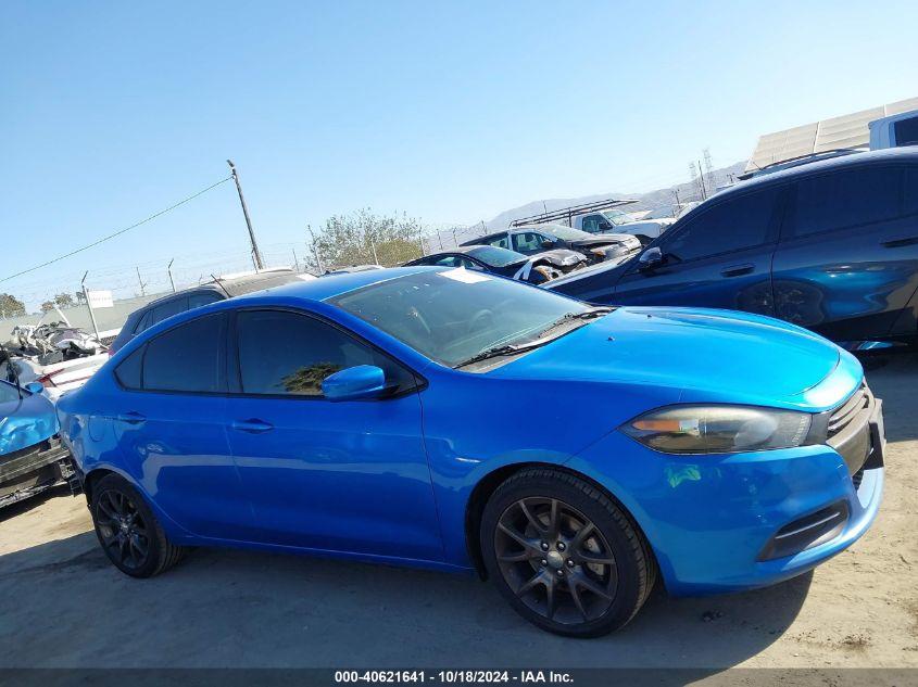 2015 Dodge Dart Se VIN: 1C3CDFAA4FD352872 Lot: 40621641