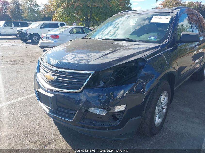 2016 Chevrolet Traverse Ls VIN: 1GNKRFKD2GJ233326 Lot: 40621676