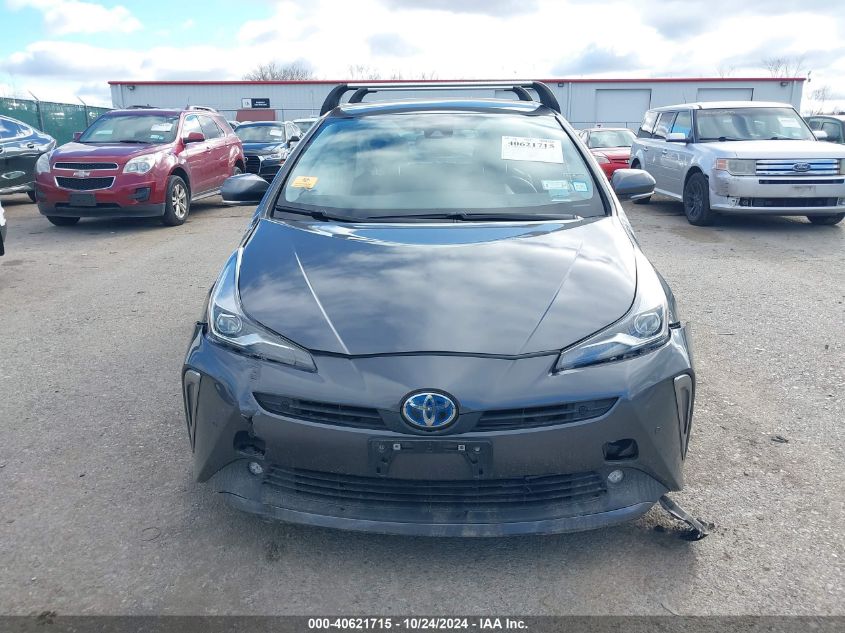 2022 Toyota Prius Le/Xle/Night Shade VIN: JTDL9MFU8N3040157 Lot: 40621715