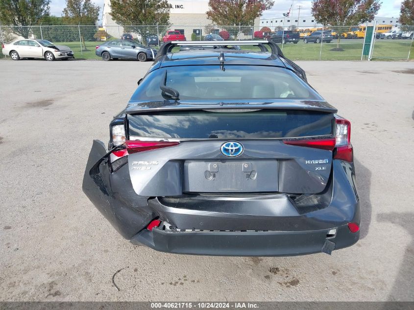 2022 Toyota Prius Le/Xle/Night Shade VIN: JTDL9MFU8N3040157 Lot: 40621715