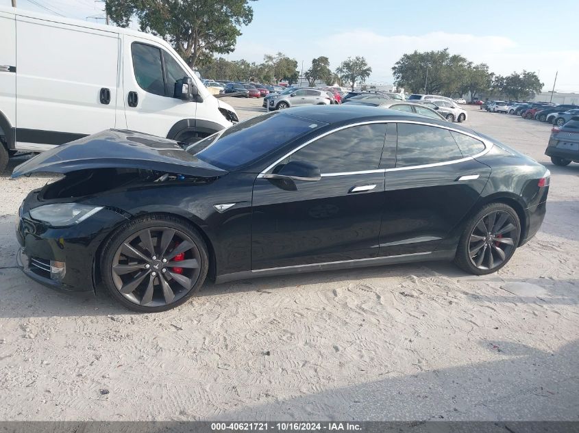 2016 Tesla Model S 90D/P100D/P85D/P90D VIN: 5YJSA1E43GF119650 Lot: 40621721