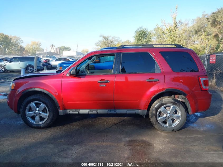 2012 Ford Escape Xlt VIN: 1FMCU9D7XCKB91055 Lot: 40621765