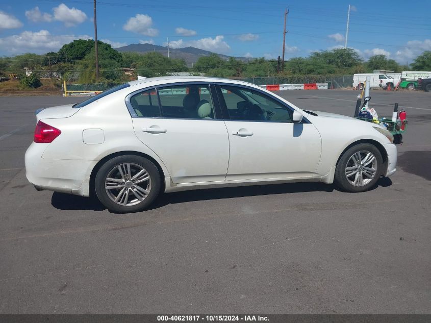 2011 Infiniti G37 Journey VIN: JN1CV6AP8BM302941 Lot: 40621817