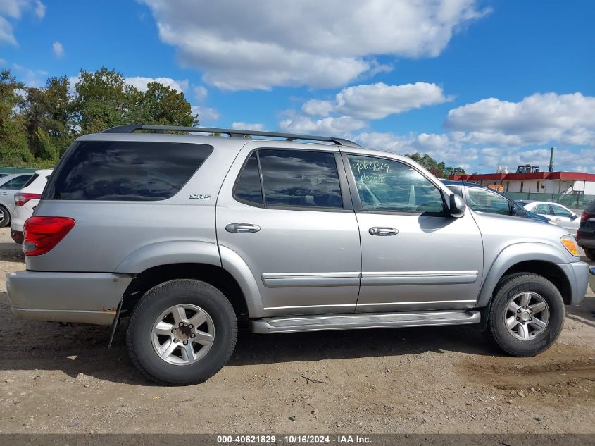 2006 Toyota Sequoia Sr5 V8 VIN: 5TDBT44A56S263214 Lot: 40621829