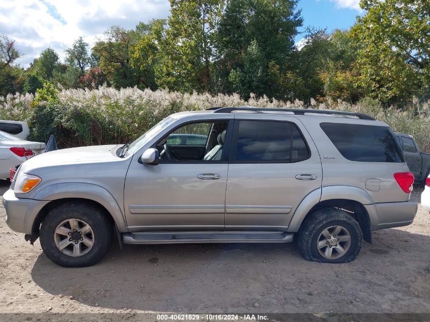 2006 Toyota Sequoia Sr5 V8 VIN: 5TDBT44A56S263214 Lot: 40621829