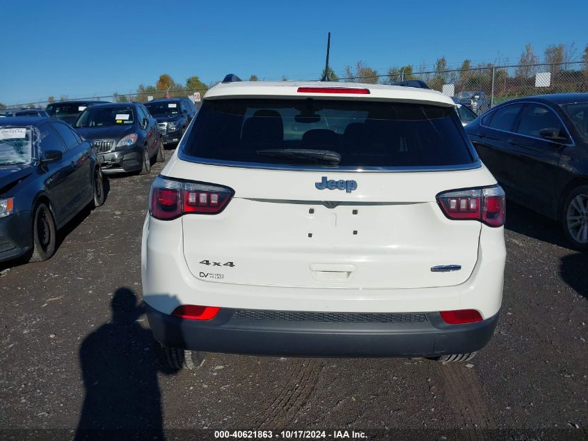 2018 Jeep Compass Latitude 4X4 VIN: 3C4NJDBB2JT336939 Lot: 40621863