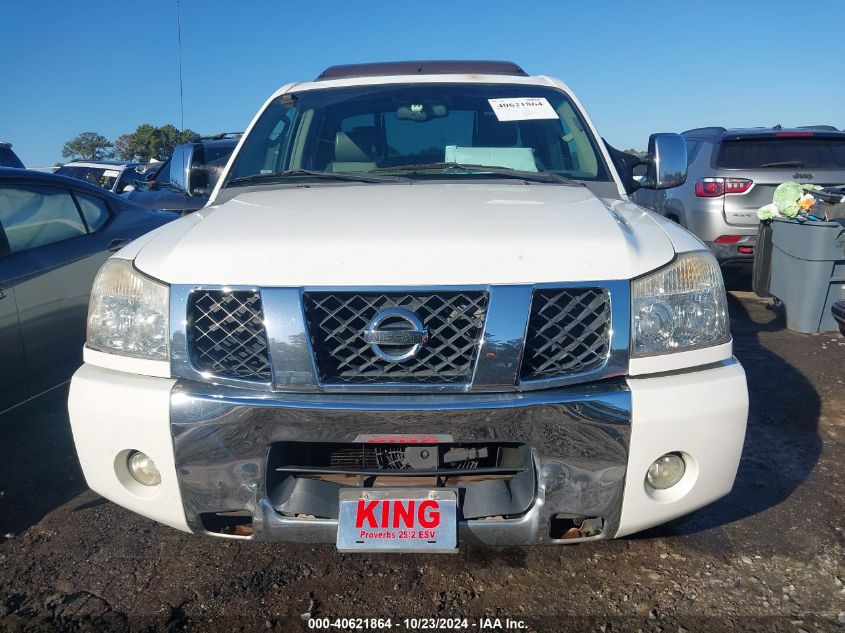 2005 Nissan Titan Le VIN: 1N6BA07A35N579190 Lot: 40621864