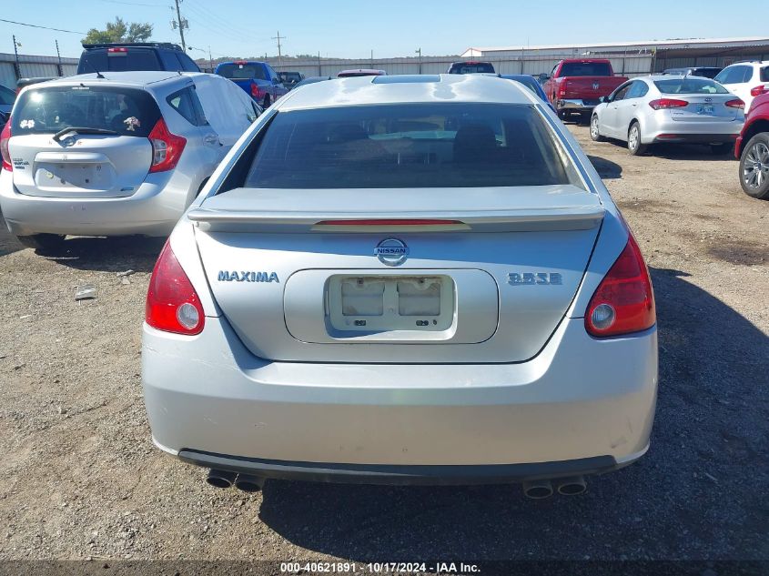 2008 Nissan Maxima 3.5 Se VIN: 1N4BA41E28C815436 Lot: 40621891