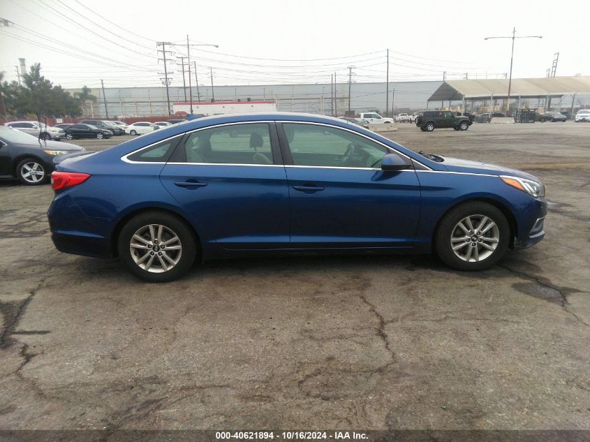 2017 Hyundai Sonata VIN: 5NPE24AFXHH579135 Lot: 40621894