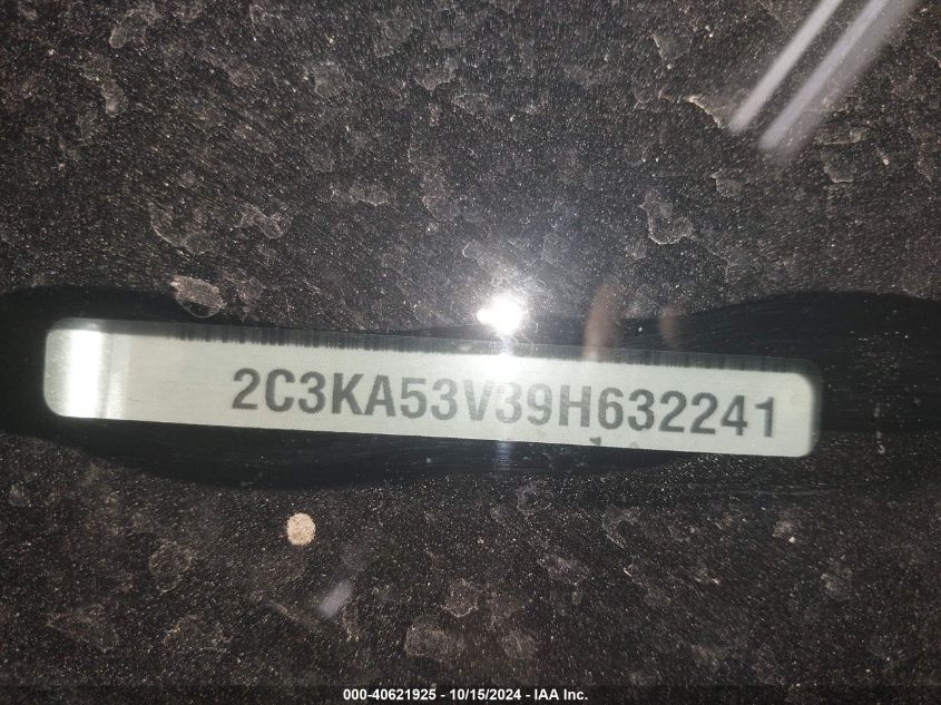 2009 Chrysler 300 Touring VIN: 2C3KA53V39H632241 Lot: 40621925