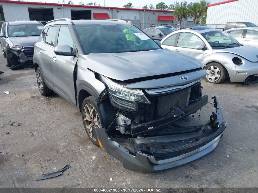 2021 Kia Seltos Sx VIN: KNDETCA24M7214050 Lot: 40621963