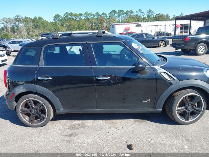 2011 Mini Cooper S Countryman VIN: WMWZC5C56BWM10480 Lot: 40621995