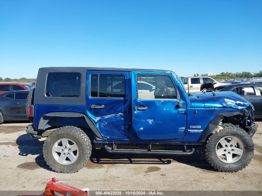 2010 Jeep Wrangler Unlimited Sport VIN: 1J4BA3H10AL172236 Lot: 40622028