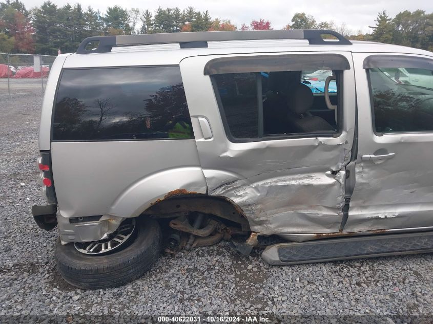 2008 Nissan Pathfinder S VIN: 5N1AR18B68C626549 Lot: 40622031